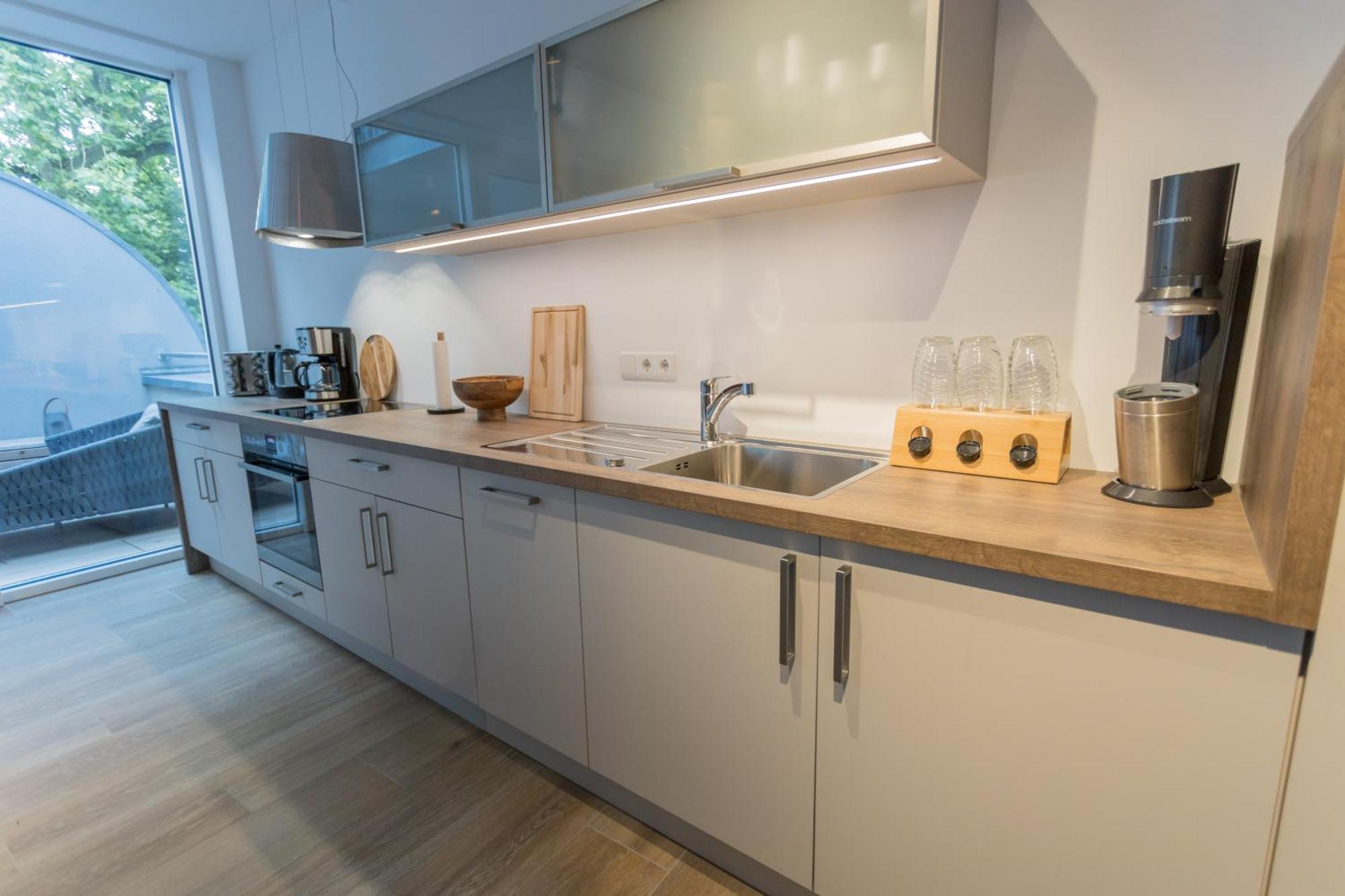 Stilvolles City-Apartment Glocke Людингхаузен Экстерьер фото